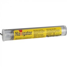 Припой Navigator 93 110 NEM-Pos01-63K-1.5-F20 (ПОС-63, колба, 1.5 мм, 20 гр)