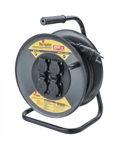 Удлинитель Navigator 93 894 NPE-RM-04-30-E-IP44-3x1.5 катушка 4 гн. c/з КГ 30м в Белгороде Аксессуары для кабель-канала Pintop.ru