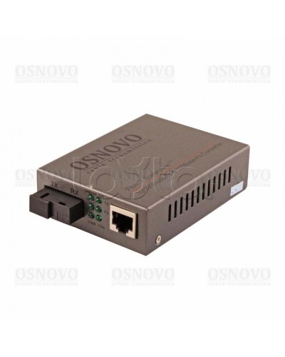 Медиаконвертер Fast Ethernet OSNOVO OMC-100-11S5b в Белгороде Медиаконвертеры Pintop.ru