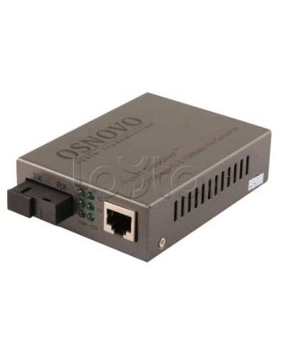 Медиаконвертер оптический OSNOVO OMC-100-21S5b в Белгороде Медиаконвертеры Pintop.ru