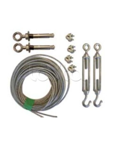 Комплект креплений и растяжек для установки башен серии PT в условиях сильных ветров Optex PT4R в Белгороде Кронштейны и планки для извещателей Pintop.ru