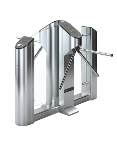 Турникет моторизованный двухсторонний с картоприемником Oxgard Praktika Т-03-DК-2BC2R в Белгороде Турникеты Pintop.ru