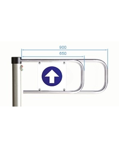 Створки для калитки PERCo-ASG-650 в Белгороде Калитки Pintop.ru