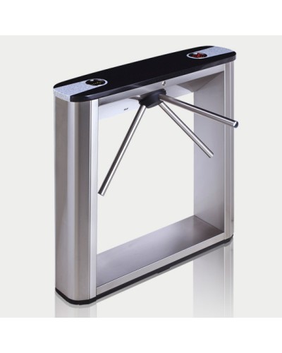 Турникет тумбовый электромеханический с планками антипаника, черной крышкой PERCo-TTD-03.1G (планки антипаника, черная крышка) в Белгороде Турникеты Pintop.ru