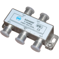 Делитель ТВ х 4 под F разъём 5-1000 МГц (10шт/уп) PROCONNECT 05-6023