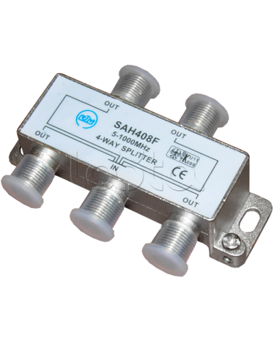 Делитель ТВ х 4 под F разъём 5-1000 МГц (10шт/уп) PROCONNECT 05-6023 в Белгороде Коммутационные изделия Pintop.ru