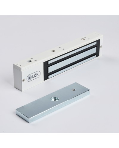 R-Lock RL-EM280-L0W - Электромагнитный замкок, 280кг, DC12/24B, цвет белый, RAL9016(белый) в Белгороде Электромагнитные замки Pintop.ru