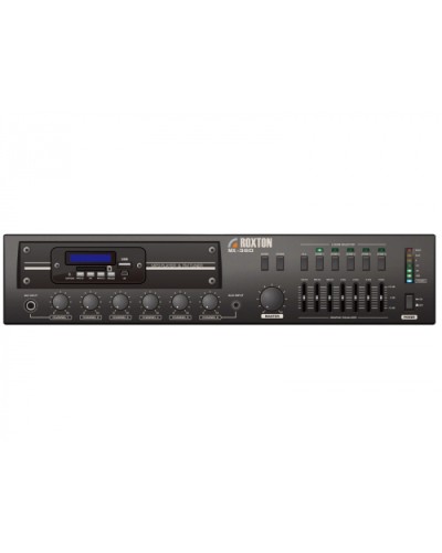 Микшер-усилитель 600 Вт ROXTON MX-600 в Белгороде Система оповещения и трансляции Roxton Pintop.ru