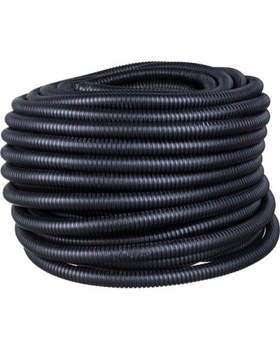 Металлорукав в ПВХ изоляции МРПИнг-20 (РЗ-Ц-ПВХнг), черный REXANT (28-2020-50) в Белгороде Металлорукав Pintop.ru