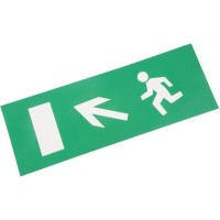 Наклейка "ВЫХОД влево" (10шт/упак) REXANT (74-0040-1)