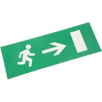 Наклейка "ВЫХОД ВПРАВО" (10шт/упак) REXANT (74-0030-1)