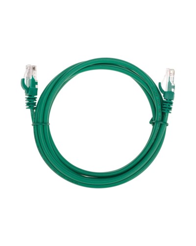Патч-корд U/UTP, CAT 5e, RJ45-RJ45, 26AWG, LSZH, зеленый, 2м REXANT 02-0106-2 в Белгороде Патчкорды (медные) Pintop.ru