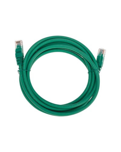 Патч-корд U/UTP, CAT 6, RJ45-RJ45, 26AWG, LSZH, зеленый, 3м REXANT 02-0296-3 в Белгороде Патчкорды (медные) Pintop.ru