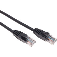 Патч-корд U/UTP, CAT 6, RJ45-RJ45, 26AWG, LSZH, черный, 1м REXANT 02-0292-1