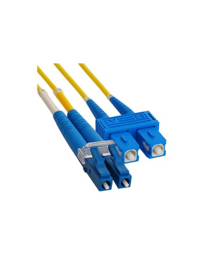 Патч-корд оптический переходной (SM), 9/125 (OS2), LC/UPC-SC/UPC, (Duplex), LSZH, 3м REXANT 50-2411 в Белгороде Патч-корды оптические Pintop.ru