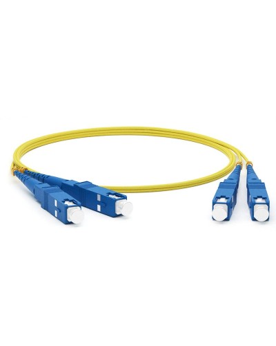Патч-корд оптический соединительный (SM), 9/125 (OS2), SC/UPC-SC/UPC, (Duplex), LSZH, 1м 50-2011 в Белгороде Патч-корды оптические Pintop.ru
