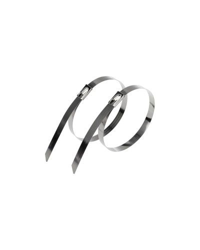 Стяжка кабельная стальная (304) 400x4,6мм (50 шт/уп) REXANT (07-0408) в Белгороде Стяжки-хомуты Pintop.ru