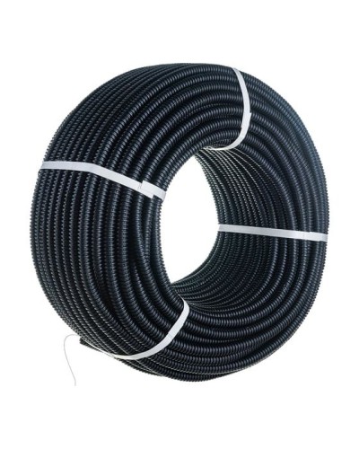 Труба гофрированная ПНД 16 с зондом (100 м) Rexant (28-0016-3) в Белгороде Труба гофрированная Pintop.ru