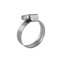 Хомут червячный 120-140/12-0,8мм, нержавеющая сталь W2, (10 шт/уп) REXANT 07-0712-12