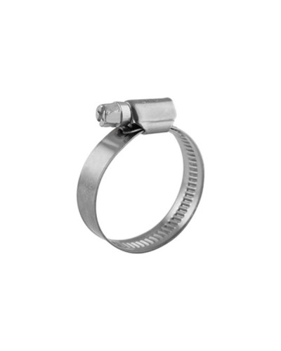 Хомут червячный 16-25/9-0,6мм, нержавеющая сталь W2, (50 шт/уп) REXANT 07-0716 в Белгороде Стяжки-хомуты Pintop.ru