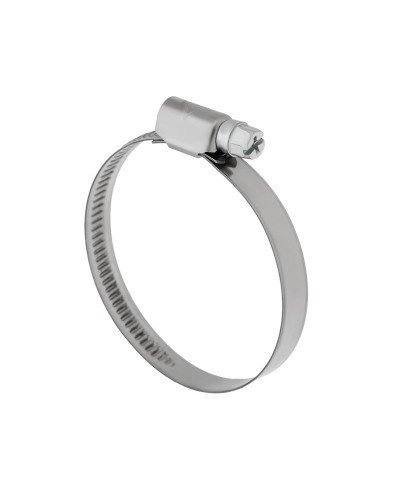 Хомут червячный 70-90/12-0,8мм, нержавеющая сталь W2, (25 шт/уп) REXANT 07-0770-12 в Белгороде Стяжки-хомуты Pintop.ru