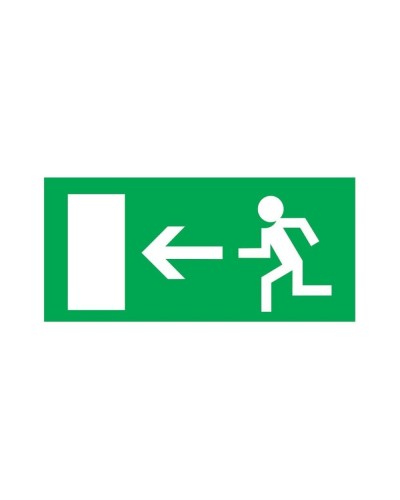 Эвакуационный знак Направление к эвакуационному выходу налево100*300 мм (5шт/упак) REXANT (56-0026) в Белгороде Дополнительное оборудование для ОПС Pintop.ru