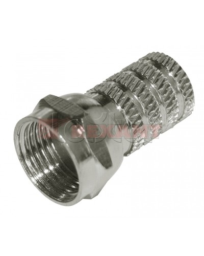 Разъем F-Разъем RG-59 (03-008B) (100шт/уп) REXANT 05-4002 в Белгороде Коннекторы Pintop.ru