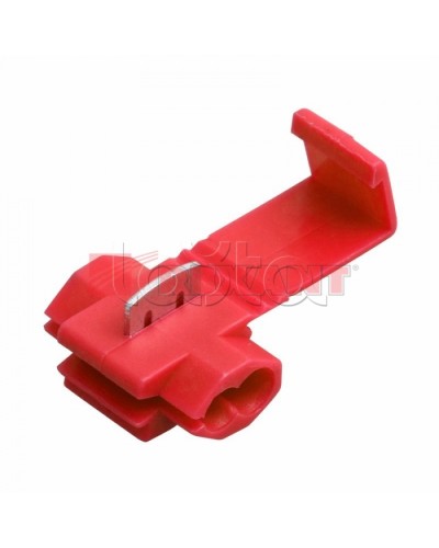 Ответвитель 0.5-1.0мм² (KW-3, 3MR (LT-215)) красный (100шт/уп) REXANT 08-0761 в Белгороде Аксессуары для кабель-канала Pintop.ru