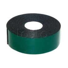 Скотч двухсторонний, зеленого цвета на черной основе, 30мм, 5метров REXANT 09-6130