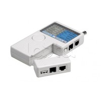 Тестер Кабеля "универсальный" RJ-45+RJ-11+RJ-12+USB+BNC (HT-2468B) REXANT 12-1003
