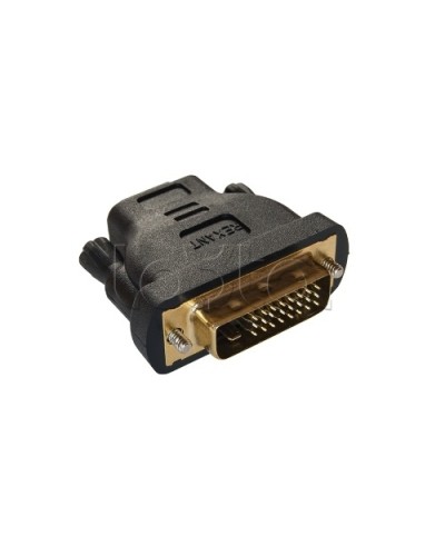 Переходник штекер DVI - гнездо HDMI GOLD (10шт/уп) REXANT 17-6811 в Белгороде Проходные адаптеры Pintop.ru