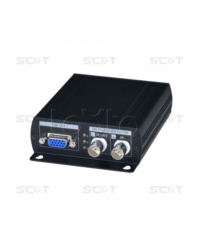 Преобразователь-разветвитель AHD/HDCVI/HDTVI в HDMI/VGA/CVBS SC&T AD001HD4 в Белгороде Видеоусилители, Модуляторы, Делители Pintop.ru
