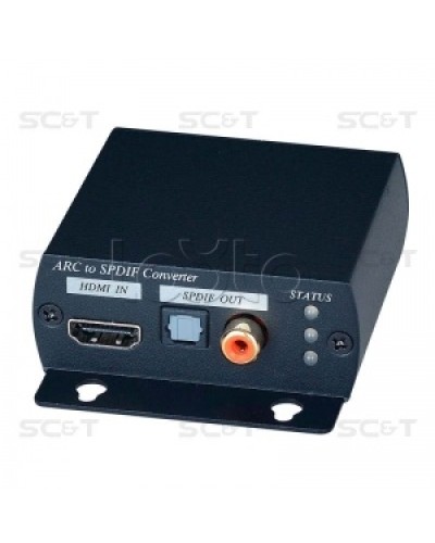 Преобразователь цифрового аудио из HDMI сигнала SC&T ARC01 в Белгороде Видеоусилители, Модуляторы, Делители Pintop.ru