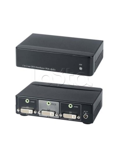 Усилитель-разветвитель DVI и аудио сигнала SC&T DD02A в Белгороде Видеоусилители, Модуляторы, Делители Pintop.ru