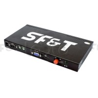 Приемник DVI + Audio + USB + RS232 по оптоволокну SF&T SFD14A1S5R