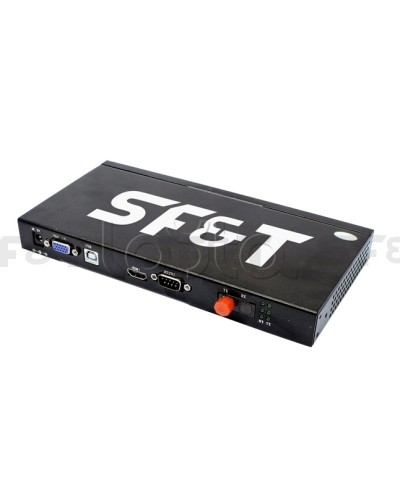 Передатчик DVI + Audio + USB + RS232 по оптоволокну SF&T SFD14A1S5T в Белгороде Видеоусилители, Модуляторы, Делители Pintop.ru