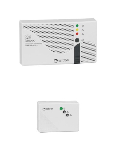 Комплект сигнализаторов на угарный и природный газ Seitron RGDCO0MP1+SGAMET в Белгороде Технологические извещатели Pintop.ru