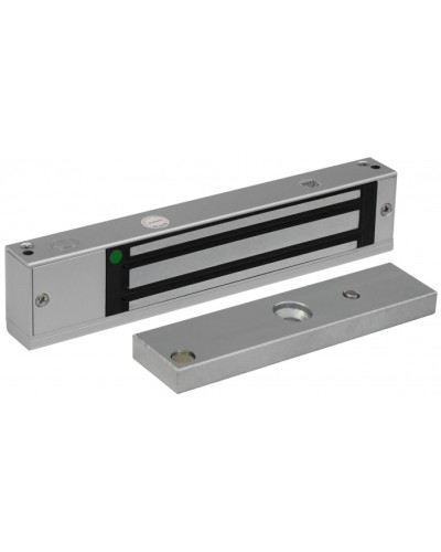 Smartec ST-EL140DL-SL - Электромагнитный замок, внутреннее исполнение, СИД, датчик положения двери, 12 VDC / 250мА, усилие 140-150 кг. в Белгороде Электромагнитные замки Pintop.ru