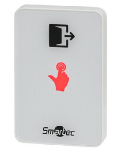 Сенсорная кнопка выхода накладная Smartec ST-EX410L-WT в Белгороде Кнопки выхода Pintop.ru