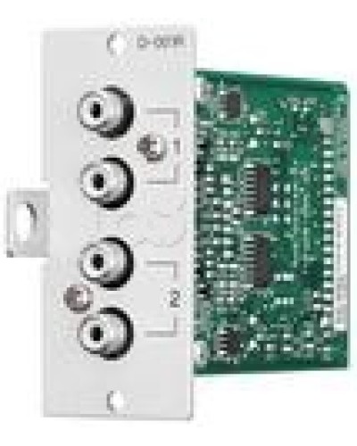 Модуль стерео входа небалансный 2-х канальный TOA D-001R в Белгороде Системы оповещения и трансляции TOA Pintop.ru