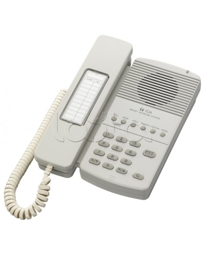 Мастер-станция аналоговая для коммутатора N-8400RS TOA N-8410MS Y в Белгороде Системы оповещения и трансляции TOA Pintop.ru