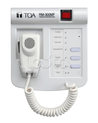 Панель микрофонная пожарная для серии VM-3000 в Белгороде Системы оповещения и трансляции TOA Pintop.ru