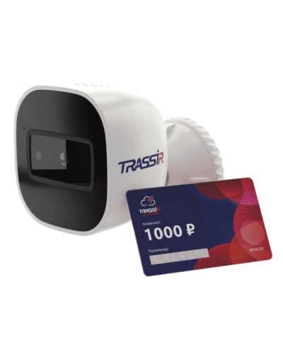 IP-камера видеонаблюдения уличная TRASSIR CloudBulletWifi в Белгороде IP-камеры Pintop.ru