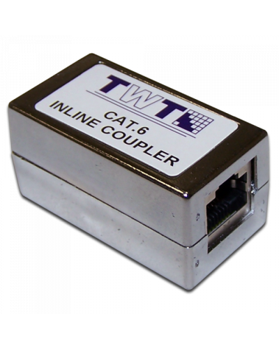 Повторитель портов RJ-45, экранированный, категории 6 TWT (TWT-CP45STP6) в Белгороде Проходные адаптеры RJ-45 и разветвители Pintop.ru