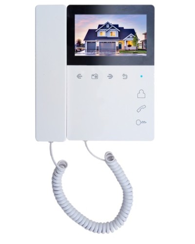 Монитор цветного видеодомофона Tantos Elly с трубкой VZ в Белгороде Абонентские видеоустройства Pintop.ru