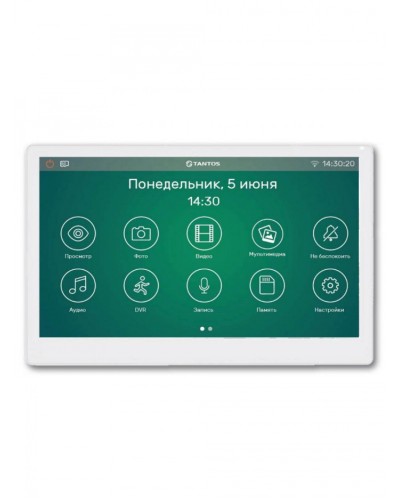 Монитор Tantos Stark HD SE Tuya (White) XL в Белгороде Абонентские IP устройства Pintop.ru