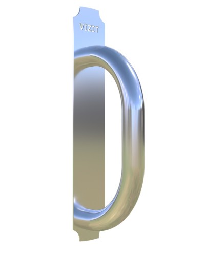 Дверная ручка наружная с декоративной накладкой Vizit PC-101-VIZIT в Белгороде Аксессуары для многоабонентных систем Pintop.ru