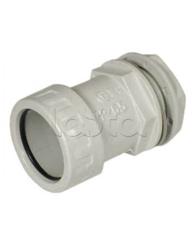 Муфта «труба-коробка» D16 мм , без галогена Экопласт 42716HF в Белгороде Аксессуары для труб (ОКЛ) Экопласт Pintop.ru