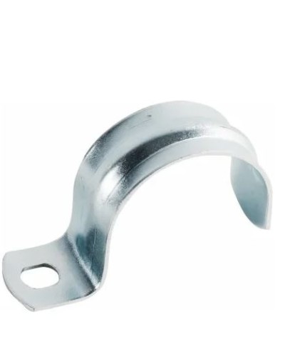 Скоба оцинк. с одним отверстием, для трубы D32мм (100 шт/уп) Экопласт (43732) - Скоба оцинкованная с одним отверстием, для трубы D32мм Экопласт в Белгороде Держатели, клипсы, скобы Pintop.ru