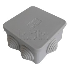 Коробка распределительная о/п 70х70х40, 6 вых Экопласт 44056